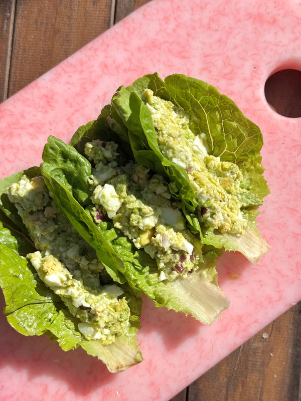 5-Minute Avo & Egg Lettuce Cups: A Healthy Snack Made Simple