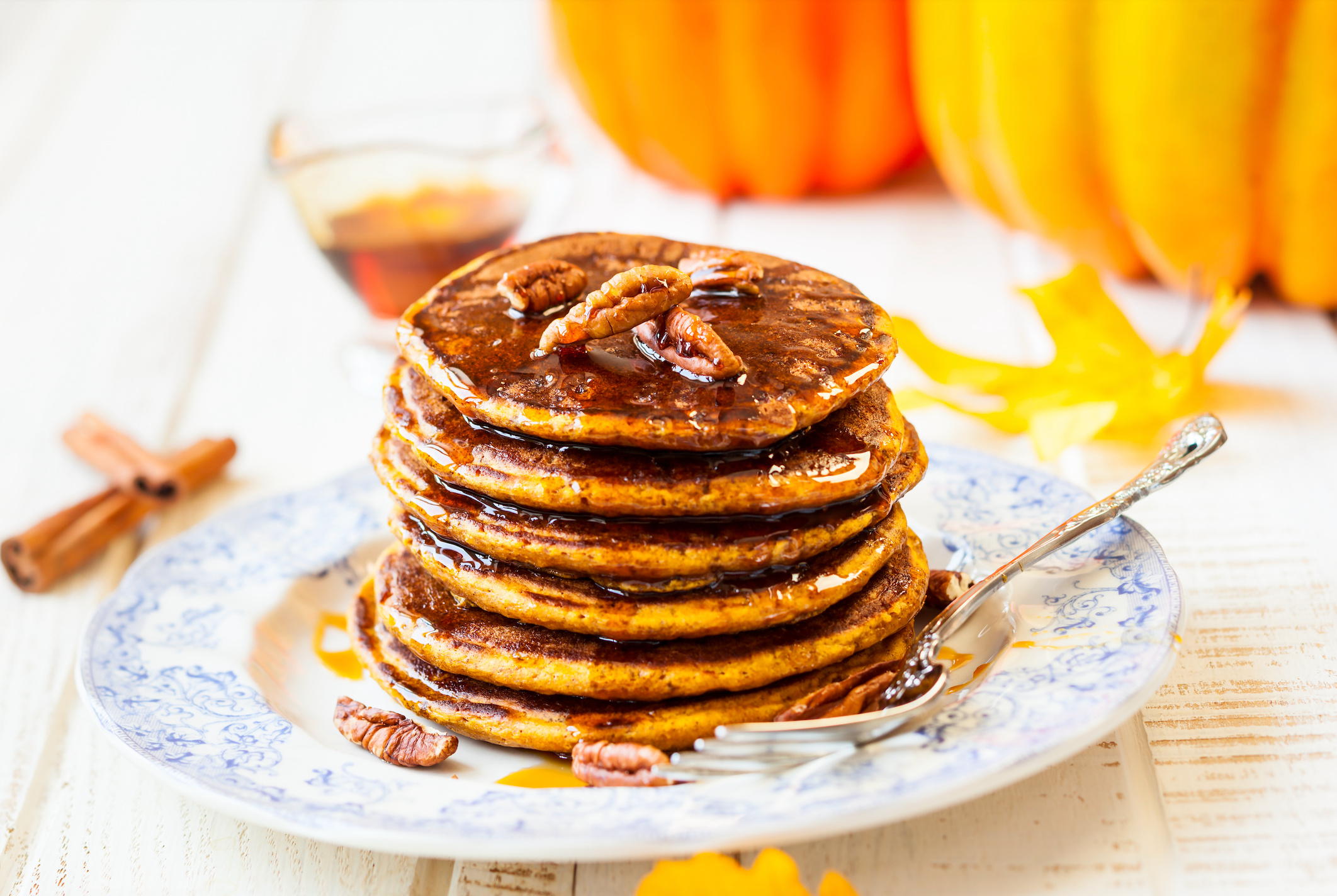 Halloween Style - Pumpkin Spice Pancakes